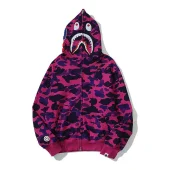Худи A Bathing Ape Shark Hood ZIP "Pink/Blue"