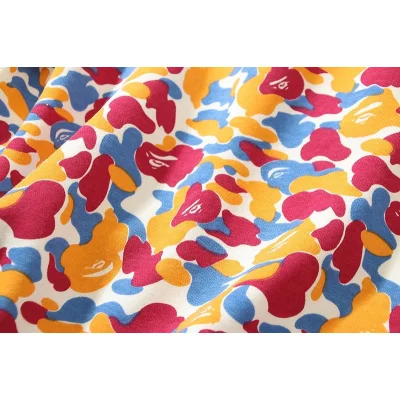 Худи A Bathing Ape Bape Store Los Angeles ZIP "White/Red/Yellow" фото № 2