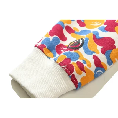 Худи A Bathing Ape Bape Store Los Angeles ZIP "White/Red/Yellow" фото № 4