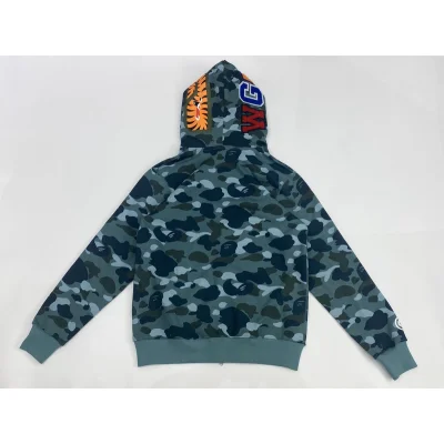 Худи A Bathing Ape Double Hood Mask ZIP "Mint/Blue" фото № 3 Худи A Bathing Ape Double Hood Mask ZIP "Mint/Blue" фото № 3