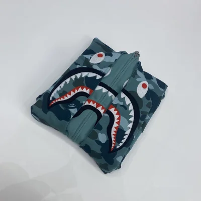 Худи A Bathing Ape Double Hood Mask ZIP "Mint/Blue" фото № 5 Худи A Bathing Ape Double Hood Mask ZIP "Mint/Blue" фото № 5