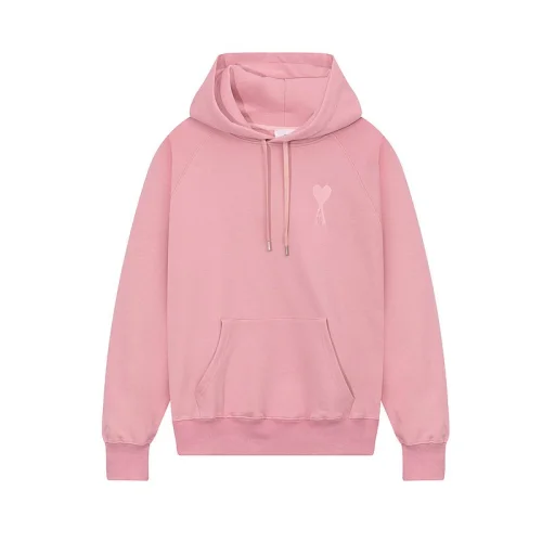 Худи Amiri Logo - Fusion Of Letters And Hearts "Pink"
