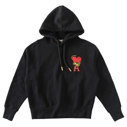 Худи Amiri Tiger-Defender Of The Heart Logo "Black"