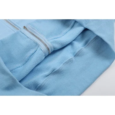 Худи Amiri Heart And Letter — Logo ZIP "Blue" фото № 2