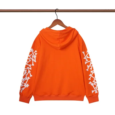 Худи Amiri Bones On The Sleeve "Orange" фото № 3
