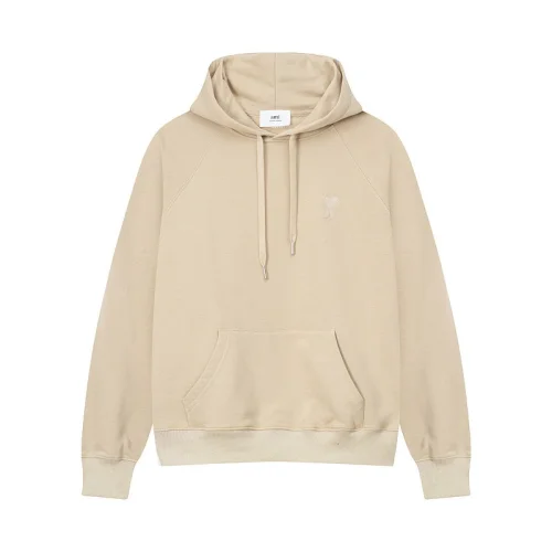 Худи Amiri One-Color - With The Brand Logo "Beige"