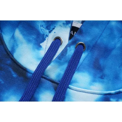 Худи Amiri Bones On The Sleeves "Blue" фото № 7