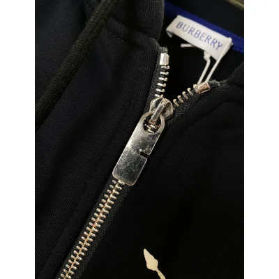 Худи Burberry Blue Frontside Warrior And Horse "Black" фото № 7