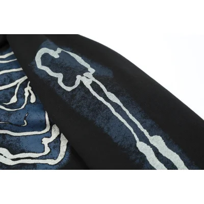 Худи Cactus Jack Merch Be Happy Skeleton "Black" фото № 8