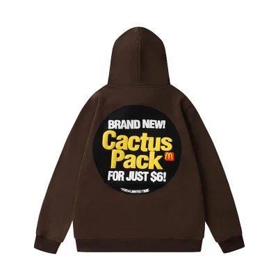 Худи Cactus Jack x McDonald's Cactus Pack Sticker "Brown" фото № 2 Худи Cactus Jack x McDonald's Cactus Pack Sticker "Brown" фото № 2