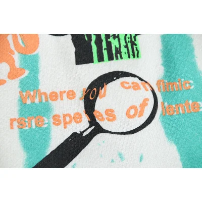 Худи Cactus Jack Merch Creative Design "White/Turquoise" фото № 9 Худи Cactus Jack Merch Creative Design "White/Turquoise" фото № 9