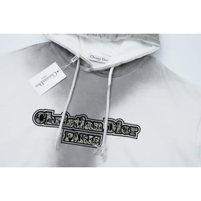 Худи Christian Dior Frontside Logo Christian Dior Paris "Gray" фото № 2