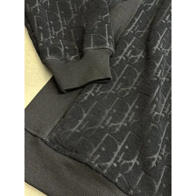 Худи Christian Dior Fluffy Print Dior Logos "Black" фото № 7