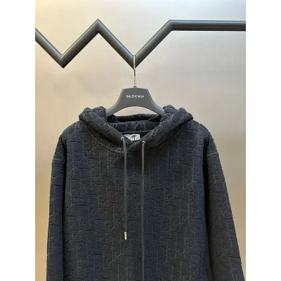 Худи Christian Dior Fluffy Print Dior Logos "Black" фото № 2