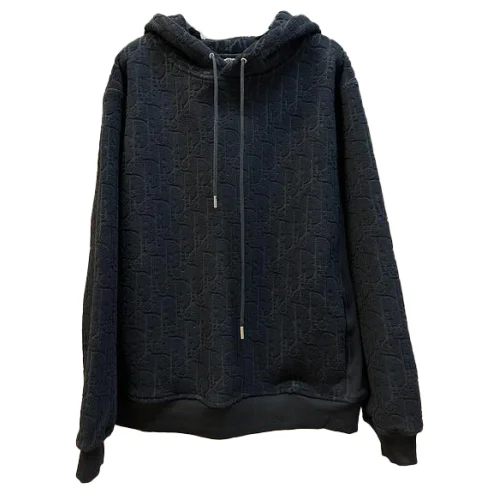 Худи Christian Dior Fluffy Print Dior Logos "Black"