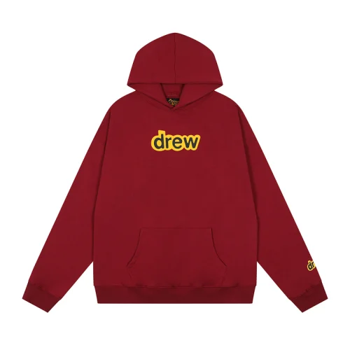 Худи Drew House Not Big Logo Inscription "Red"