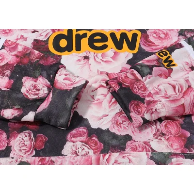 Худи Drew House Rose Print "Pink" фото № 7