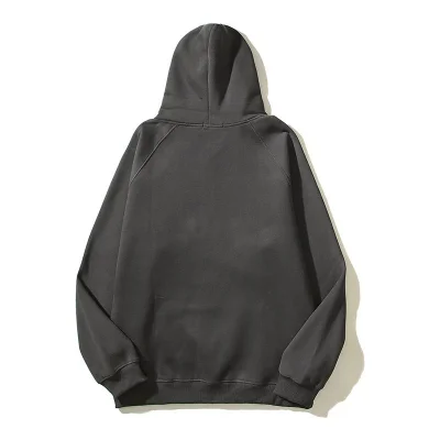 Худи Fear Of God Logo Imprint "Black/Gray" фото № 2