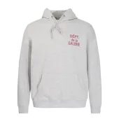 Худи Gallery Dept With Patch "Gray/Red"