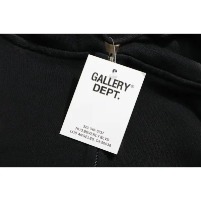 Худи Gallery Dept Crumpled Fabric Pattern Zip "Black" фото № 5 Худи Gallery Dept Crumpled Fabric Pattern Zip "Black" фото № 5