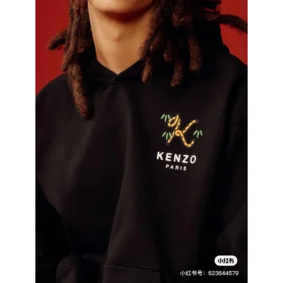 Худи Kenzo Tiger's Tail "Black" фото № 2