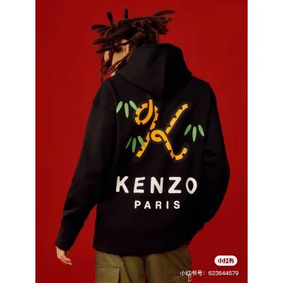 Худи Kenzo Tiger's Tail "Black" фото № 4