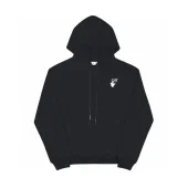 Худи OFF-White Diagonal Arrows Skeleton And Man "Black"