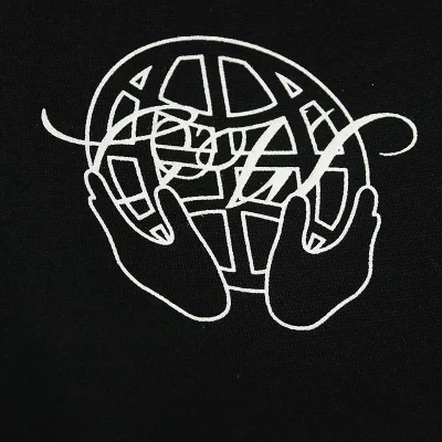 Худи Off White Diagonal Arrows Hand "Black" фото № 5