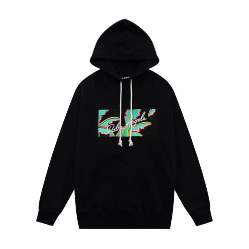 Худи Palm Angels With The Image Piece Of Palm Tree "Black"