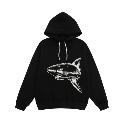 Худи Palm Angels Shark "Black"