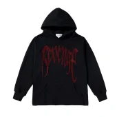 Худи Revenge Rude Hoodie Rev Dots "BlackRed"