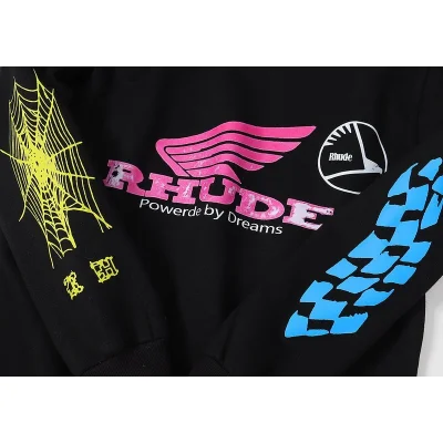 Худи Rhude Powered By Dream "Black" фото № 4