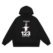 Худи Rrr123 X Fear Of God With Print "Black"