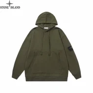 Худи Stone Island With Black Compass Logo Patch
