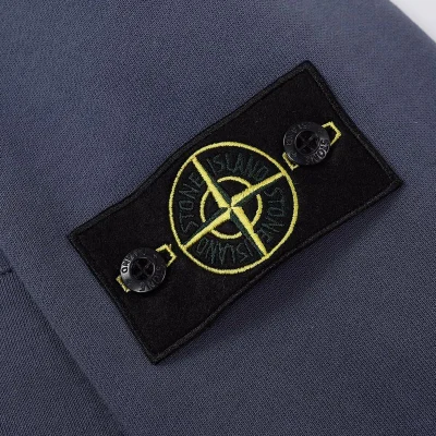 Худи Stone Island With Black Compass Logo Patch ZIP "Blue/Gray" фото № 2 Худи Stone Island With Black Compass Logo Patch ZIP "Blue/Gray" фото № 2