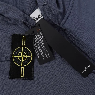Худи Stone Island With Black Compass Logo Patch ZIP "Blue/Gray" фото № 7 Худи Stone Island With Black Compass Logo Patch ZIP "Blue/Gray" фото № 7