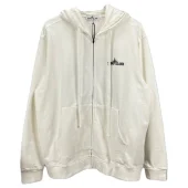 Худи Stone Island With Logo Brand - ZIP "White"