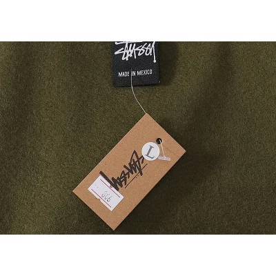 Худи Stussy With Text On The Hood "Khaki" фото № 3
