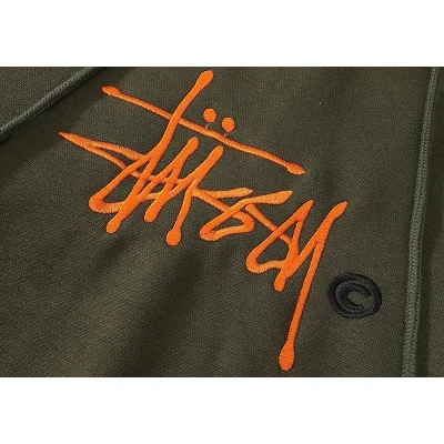 Худи Stussy With Text On The Hood "Khaki" фото № 5