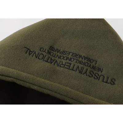 Худи Stussy With Text On The Hood "Khaki" фото № 7