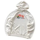 Футболка Stussy Inscription Krushin Competition "White"