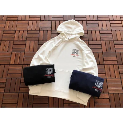 Худи Stussy Inscription Stussy Troops And Saber Print "White" фото № 4