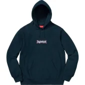 Худи Supreme Brand Logo "Blue/Black"