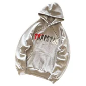 Худи Trapstar Wide Front Pocket And Multicolor Logo "Gray"