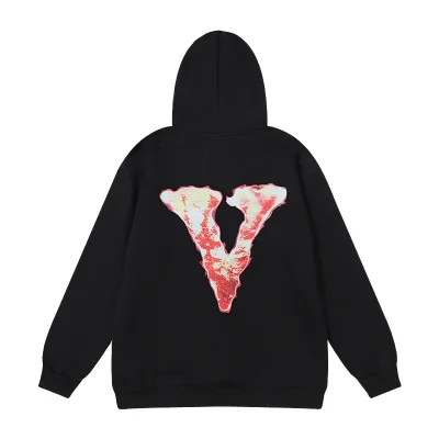 Худи Vlone Fighing Demons "Black" фото № 3 Худи Vlone Fighing Demons "Black" фото № 3
