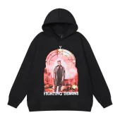 Худи Vlone Fighing Demons "Black"