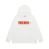 Худи Vlone Red Text Friends "White"