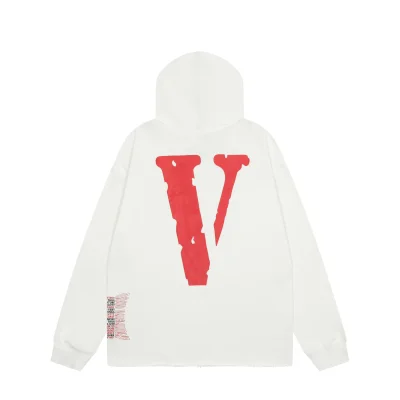 Худи VLONE Bad Habits But Good Intentions “White” фото № 2