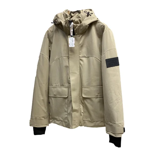 Куртка Burberry Black Stripe On The Sleeve England London "Beige"