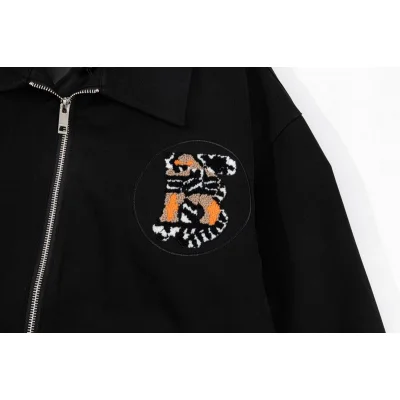 Олимпийка Burberry With Brand Stripe "Black" фото № 7